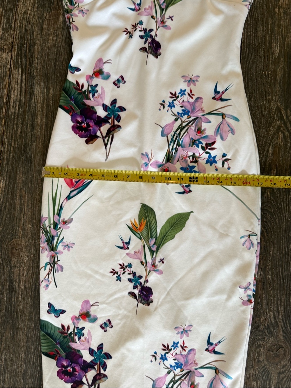 Ted Baker London | Tropical Floral Sheath Dress | Size 2 | NWT - Picture 4 of 12